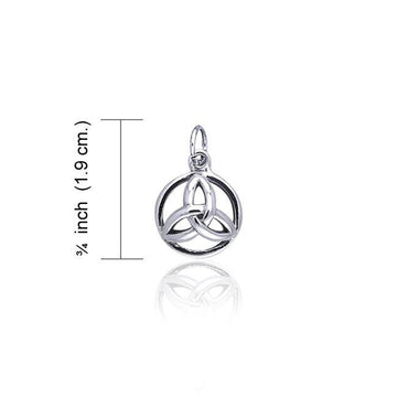 Triquetra Silver Charm TCM011 - Jewelry